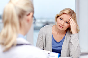 woman getting help at a mental health treatment center in co