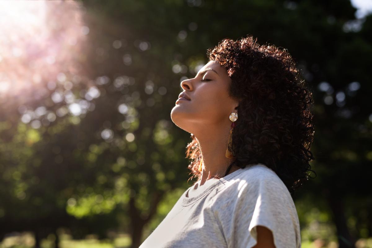 a woman enters alcohol treatment centers